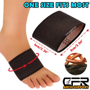 Arch Support Metatarsal Pad Compression Support Sleeves Plantar Fasciitis Relief - Picture 1 of 11