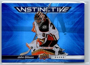 2023-24 UPPER DECK INSTINCTIVE JOHN GIBSON ANAHEIM DUCKS #IN-20 - Picture 1 of 2