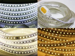 led strips streifen leisten wasserfest IP65 Dimmbar 1-30m superhelle 1200Lumen/m - Bild 1 von 9