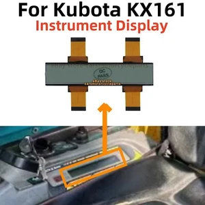 LCD Display For KUBOTA KX161 Mini Excavator Instrument Screen Repair Parts NEU - Bild 1 von 5