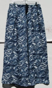 NWT Bryn Walker CREAM Strati Print Linen Wide Leg Flood PANT Generous XL - Picture 1 of 3
