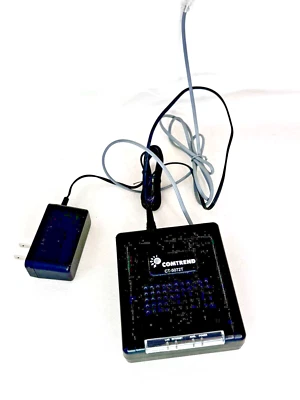 Comtrend Modem Router CT-5072T ADSL2+ & Power Cable @ Aux Connect "Phone" Works - Image 1 of 4