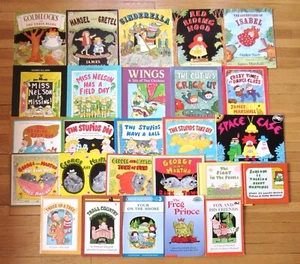 Lot 26 JAMES MARSHALL Picture Books George & Martha Fairy Tales PB/HB L1 - Picture 1 of 1