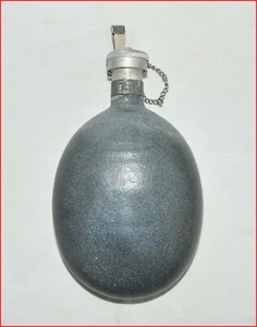 Bulgarian Army Medical & Red Cross Aluminium Flask Water Bottle - Picture 1 of 3