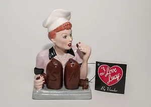 I Love Lucy Salt & Pepper Shaker Set With Original Box - Picture 1 of 11