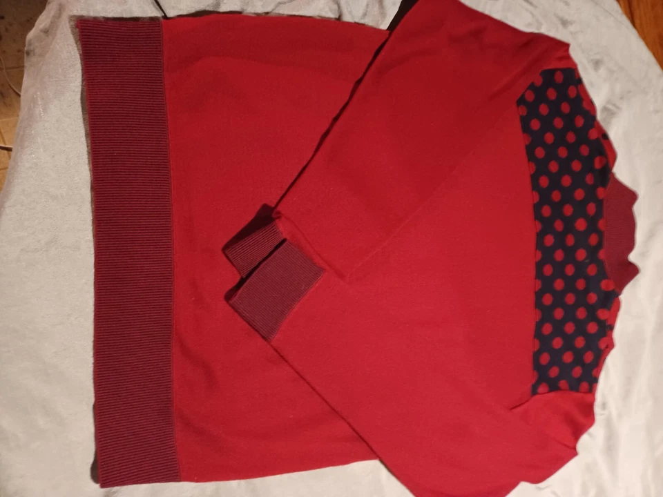 Suéter geométrico vintage Royal Prestige retro suave chenilla talla 3x Foto 1 de 4