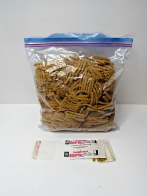 Vintage Junghans Smyrna Wolle Wolle Teppich Garn Western Germany 1 Gallone Tasche #US30 - Bild 1 von 4