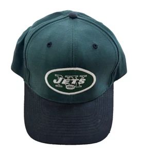 Cappello berretto calcio vintage logo 7 New York NY Jets Lightwear NFL NUOVO SENZA ETICHETTE anni 2000 - Foto 1 di 7