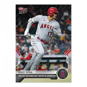 Shohei Ohtani - 2021 MLB TOPPS AHORA Tarjeta 203 2 vías estrella hace historia ángeles - Imagen 1 de 2
