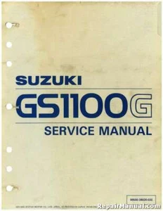 1982-1984 Suzuki GS1100G Motorcycle Service Manual - Picture 1 of 1