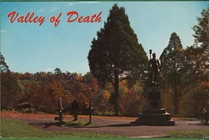 Vintage Pennsylvania PA Postcard Gettysburg Battlefield Valley of Death  - Picture 1 of 4