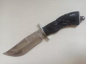 VINTAGE Exclusive Hunting Knife Handmade. USSR ITK 1970s. - Picture 1 of 24