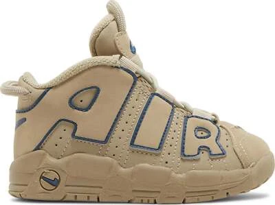 [DQ6202-200] Niños pequeños Nike AIR MORE UPTEMPO 'PIEDRA CALIZA AZUL VALERIANA (TD)' Foto 1 de 4