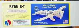 Ryan S-T Rubber Powered Kit 30" Balsa Wood Plane Free Flight Herr Engineering - Bild 1 von 17
