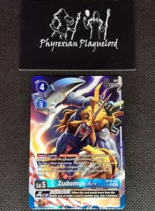 Digimon TCG Zudomon Ace BT14-026 Alt Art SR Super Rare Blast Ace NM ENG - Bild 1 von 4