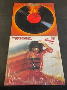(2) VINYL LOT-GONZALEZ-Haven't Stopped Dancin'-PEOPLES PARTY - SHRINK VG /VG+ - Picture 1 of 8
