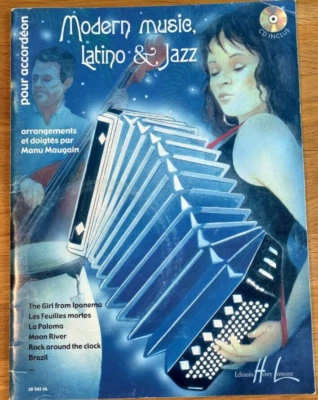 Recueil de partitions pour accordéon - Latino Jazz - Photo 1/4