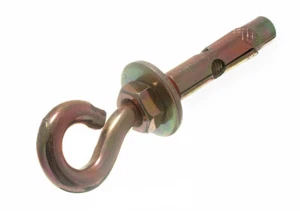 New 10 X Sleeve Anchor Eye Rawl Type Bolt Fixings M10 X 58mm - Onestopdiy - HD - Picture 1 of 1