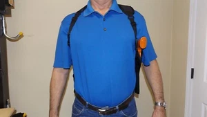 SHOULDER Holster SMITH WESSON S&W X-FRAME 460 XVR 5" 7.5 / 8-3/8 / 10-1/2 12" 14 - Picture 1 of 9
