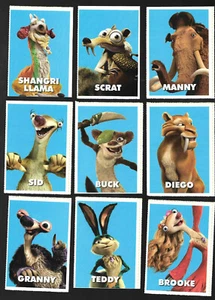9) 2016 SI Kids Mag ICE AGE "Collision Course" tarjetas promocionales película animada-cielo azul - Imagen 1 de 2