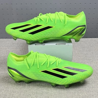 Adidas X Speedportal.1 FG Solar Green New GW8426 Soccer Cleats Men’s Size 11.5 - Image 1 of 4