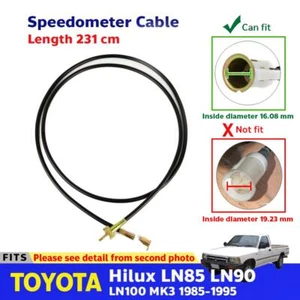Speedometer Cable Fits Toyota Hilux LN80 LN85 LN90 LN100 Pickup Truck 1989-95 - Imagen 1 de 7