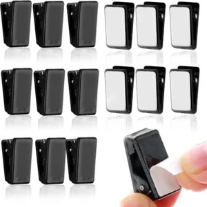 15 Pieces Spring Photo Clips Plastic Poster Clips Self Adhesive Clips Home - Picture 1 of 12