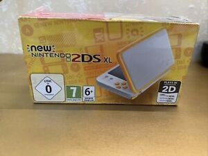 Nintendo 2DS XL Console - White + Orange. Brand New Unopened