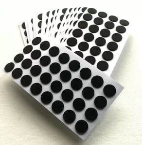 10mm ALMOHADILLAS TAMPÓN PEGAJOSAS/AUTOADHESIVAS CAJONES DE COCINA ANTI SLAM/CHOQUE PROTECTOR - Imagen 1 de 3