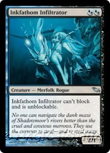 MTG - INKFATHOM INFILTRATOR - Shadowmoor (U) - Image 1 of 1