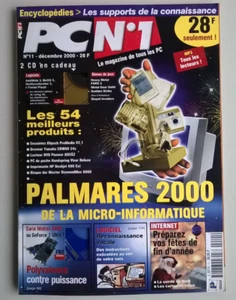 PC N°1 - N°11 (Décembre 2000) - Palmarès 2000 de la Micro-informatique (avec CD) - Picture 1 of 12