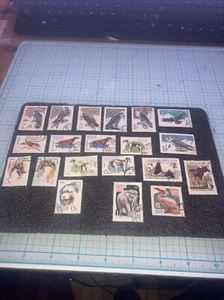 20 Vtg USSR Animals/Birds/Dogs Stamps 1964-1965. Cancelled/HR. $1 Ships. A DEAL! - Picture 1 of 14