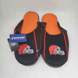 FOCO NFL Cleveland Browns Jersey House Slippers XL 13-14
