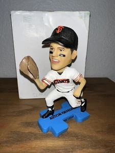 2018 WILL CLARK SAN FRANCISCO BOBBLEHEAD SF GIANTS SGA AUTISM AWARENESS NEW - Picture 1 of 2