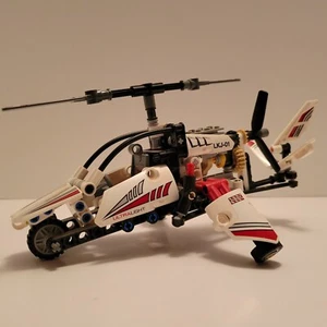 Lego Technic Model 42057 Ultralight Helicopter Complete 2017 No Box or Manual - Picture 1 of 7