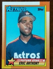 1990 Topps Eric Anthony #608 