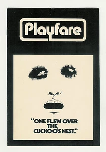 1971 flog einer über das Kuckucksnest BROADWAY Spielstation Spielzettel Programm - Bild 1 von 9