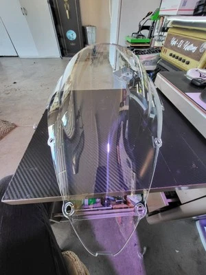 Parabrisas transparente de doble burbuja para Honda 2001-2008 CBR600 F4i CBR 600 Foto 1 de 3