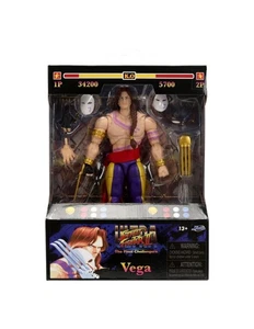 Jada Toys Vega 1/12 (15 Cm) Ultra Street Fighter II: The Final Challengers Figur - Foto 1 di 11