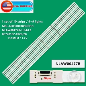 Tiras LED para Sony MLB-65030D018SN0R MLB-65030D018SN0L KD-65XG9505 XBR-65X950G - Imagen 1 de 4