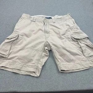 Pantalones Cortos Carga Polo Ralph Lauren Calce Clásico Informales Beige Talla 40 Chino (Se Adapta a 30) - Imagen 1 de 6
