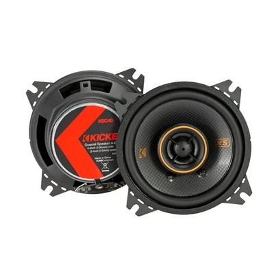Altavoces coaxiales Kicker 47KSC404 KS Series 4" con tweeters de 0,5", 4 ohmios Foto 1 de 4