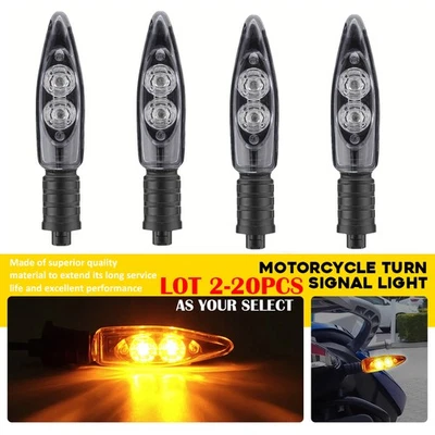 Luz ámbar intermitente LED delantera 2-20X para BMW HP4 F700GS R1200R C600GT 2012-16 Foto 1 de 4