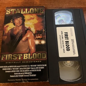 First Blood (VHS, 1999) Buy 2 Get 1 Free - Picture 1 of 2