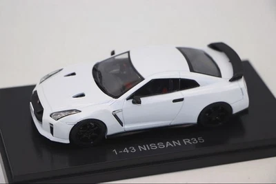 EBBRO 1/43 Scale Nissan GTR R35 White Diecast Car Model Toy Collection - image 1 of 4