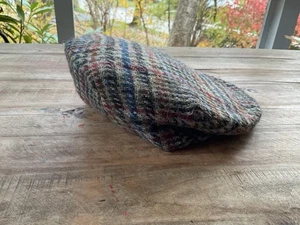 Jonathan Richard Irland Mütze Wolle Zeitungsjungenmütze Hahnentritt kariert mehrfarbig 7 1/4 - Bild 1 von 8