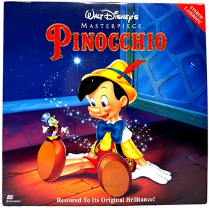 Pinocchio 1993 Laserdisc Walt Disney Masterpiece Collection - Picture 1 of 4