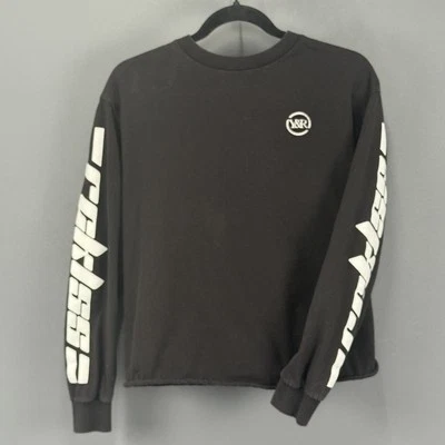 Young & Reckless Shirt Mens Medium Long Sleeve Crewneck Graphic Reckless Spell O - Image 1 of 4