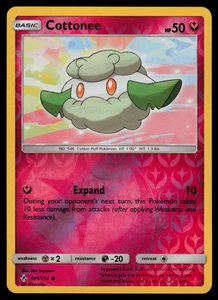 NM/EXC - Pokemon Cottonee 139/214 Unbroken Bonds Reverse Holo Common - Picture 1 of 2