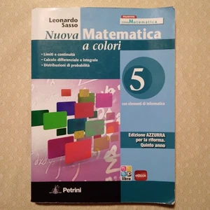 Nuova matematica a colori. Ediz. azzurra. Con espansione online. Per le... - Foto 1 di 2
